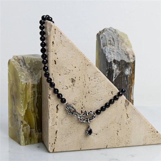 Collana Maria e Luisa Jewels Donna in Argento Onice CA0293-ONICE - CA0293-ONICE